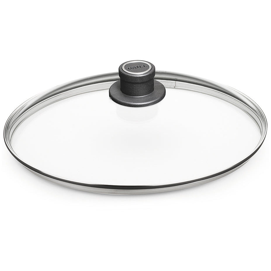 WOLL Diamond Lite Fixed Knob Safety Glass Lid 32cm