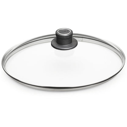 WOLL Diamond Lite Fixed Knob Safety Glass Lid 32cm