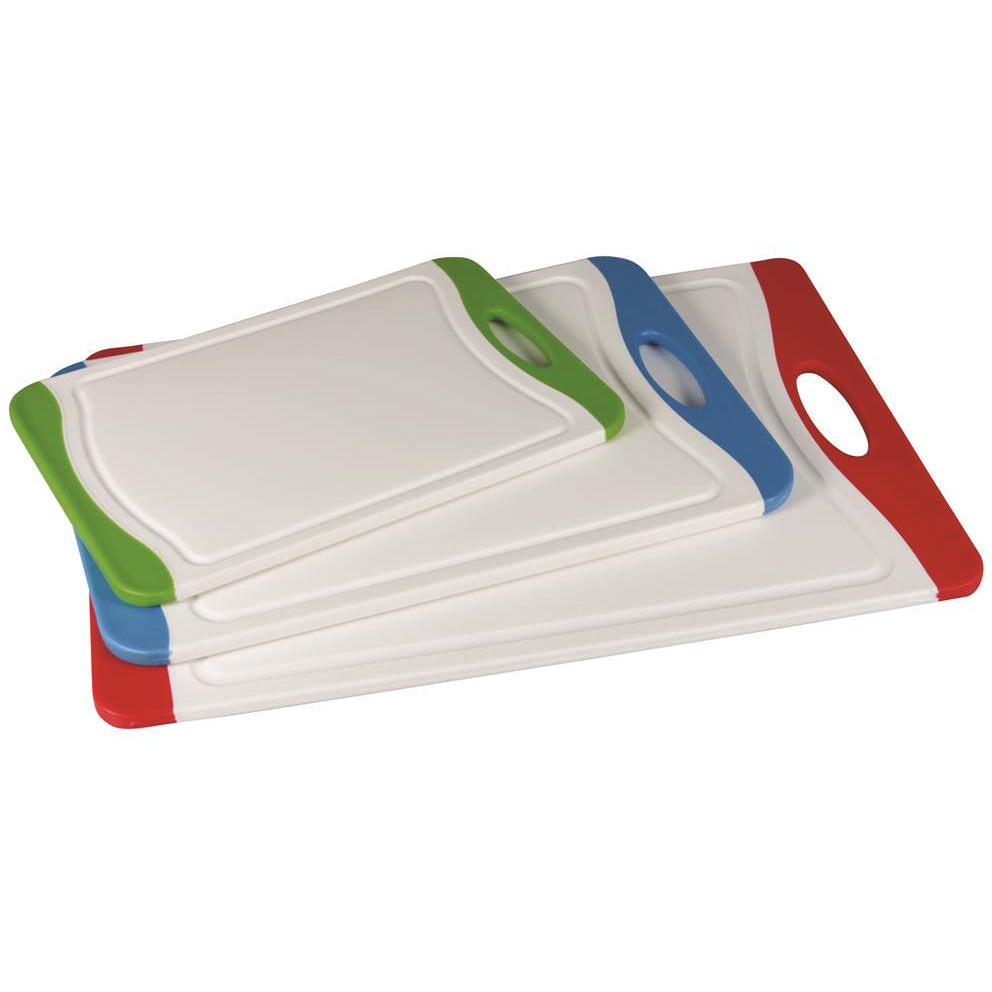 Pyrolux Anti Microbial Cutting Boards - 3 Piece Board Set