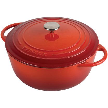 Pyrolux Pyrochef Casserole 26cm 5 Litre - Red