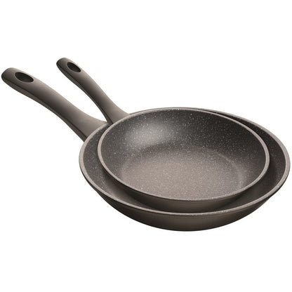 Pyrolux Pyrostone Twin Pack - 24cm & 30cm Frypans