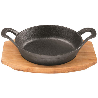 Pyrolux Pyrocast Round Gratin 17.8cm with Tray