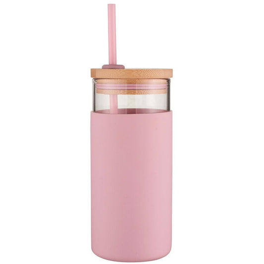 Avanti Glass Smoothie Tumbler 580ml - Pink