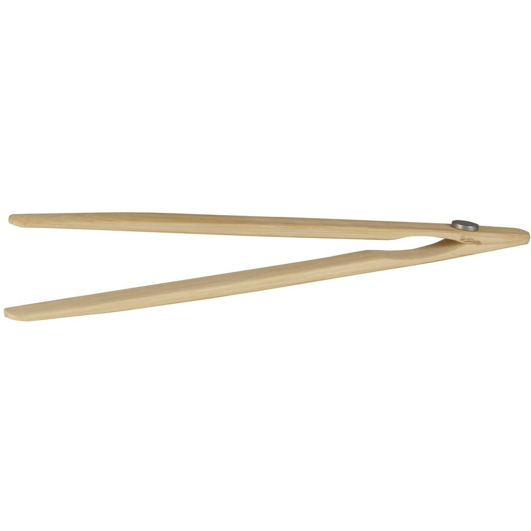 Avanti Bamboo Toast Tongs With Magnet