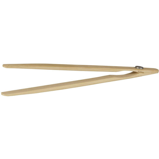 Avanti Bamboo Toast Tongs With Magnet