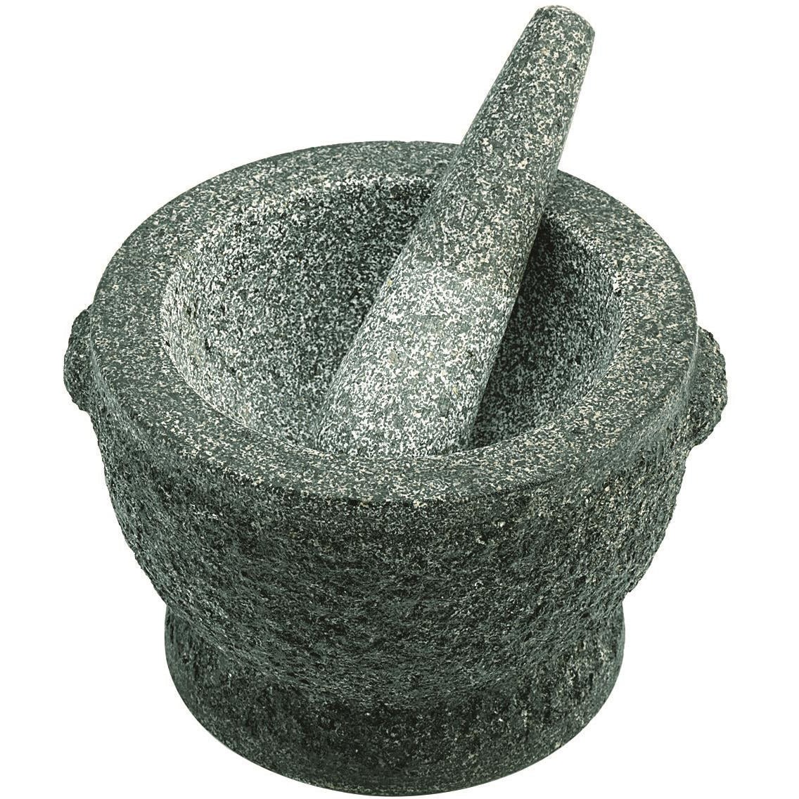 Avanti Rough Green Mortar & Pestle - 20cm