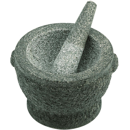 Avanti Rough Green Mortar & Pestle - 20cm