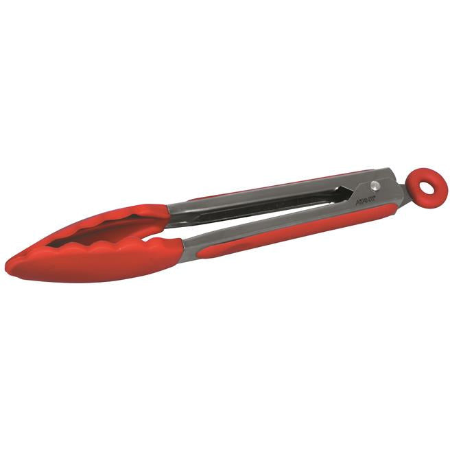 Avanti Stainless Steel Tongs 23CM - Red