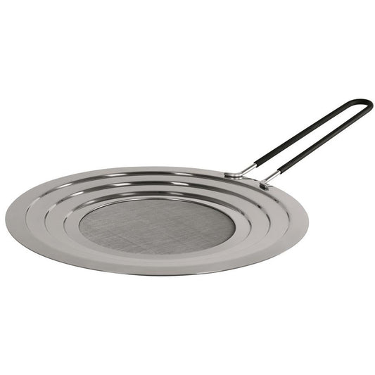 Avanti Stainless Steel Spatter Guard with Insulated Handle - 32cm