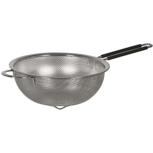 Avanti SS Perforated Strain- Insulated Handle - 20cm