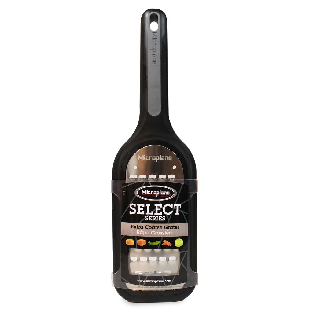 Microplane Select Series - Extra Coarse Grater Black