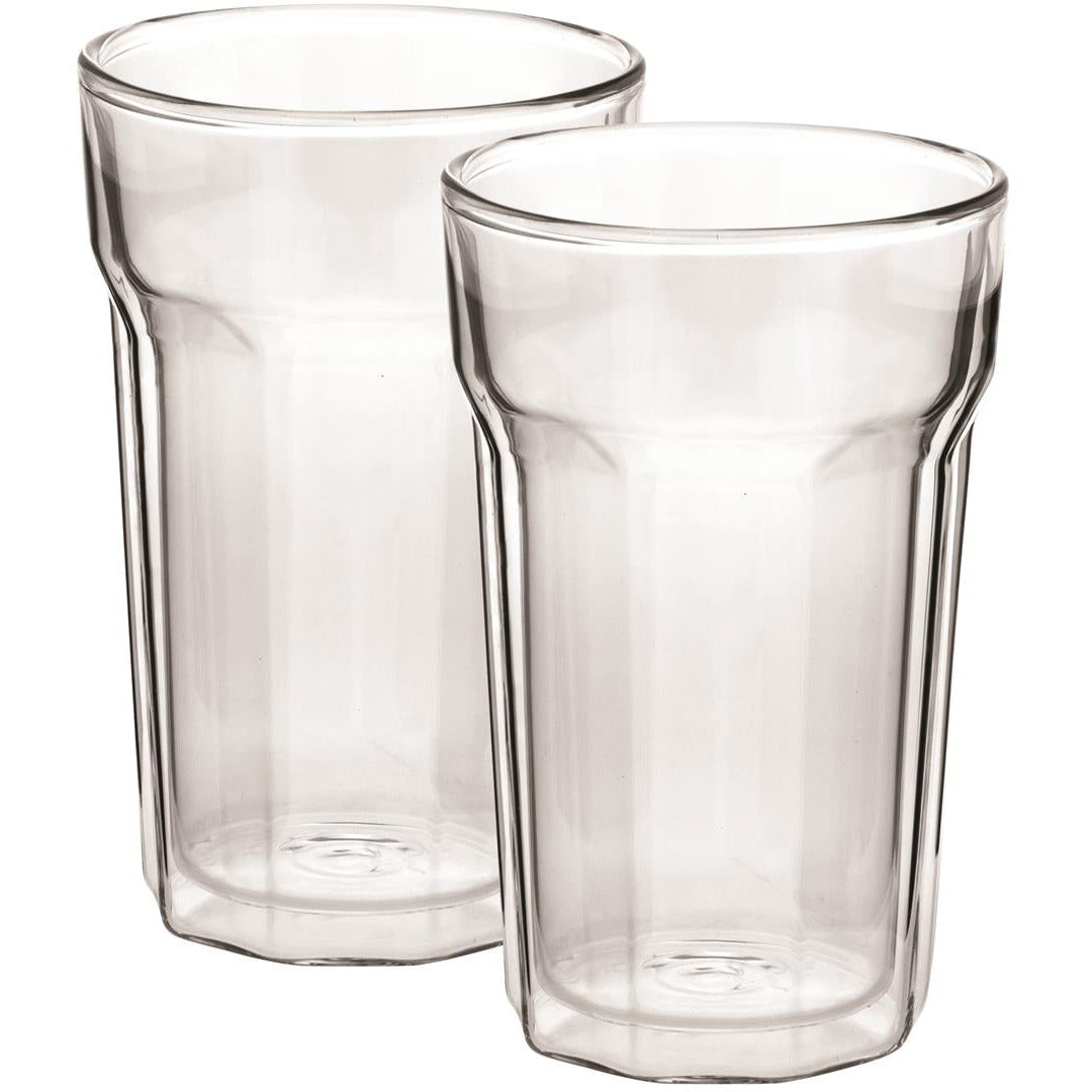 Avanti Nove Twin Wall Glass 2 Pc Set - 375ML