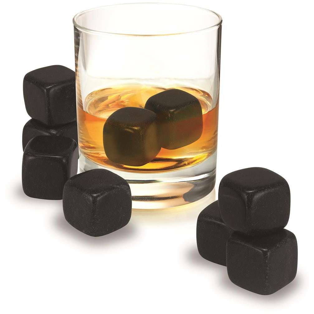 Avanti Set of 9 Whisky Rocks - Black Gran