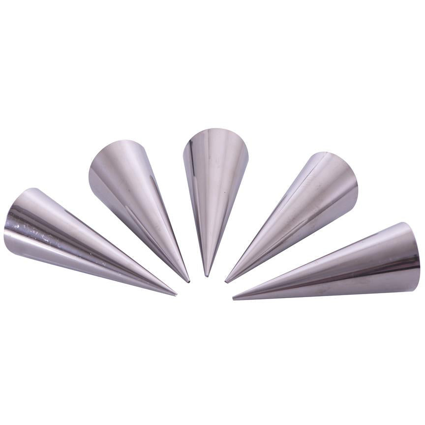 Avanti Stainless Steel Cream Horns - Set Of 6