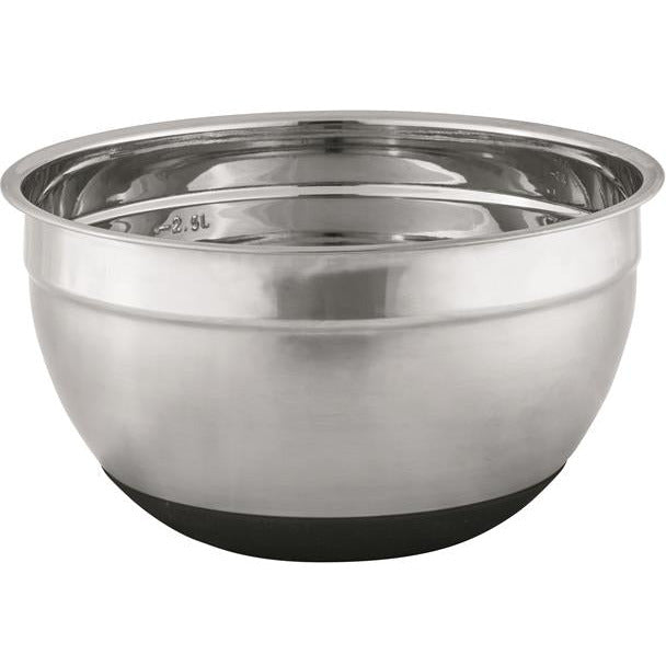 Avanti Anti-Slip Stainless Steel Mixing Bowl - 22cm