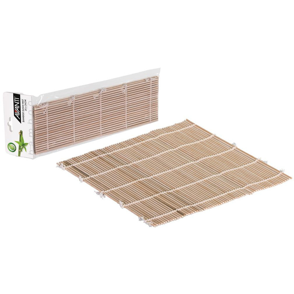 Avanti Bamboo Sushi Mat - 24cm x 24cm