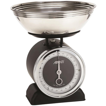 Avanti Vintage Mechanical Scales Black