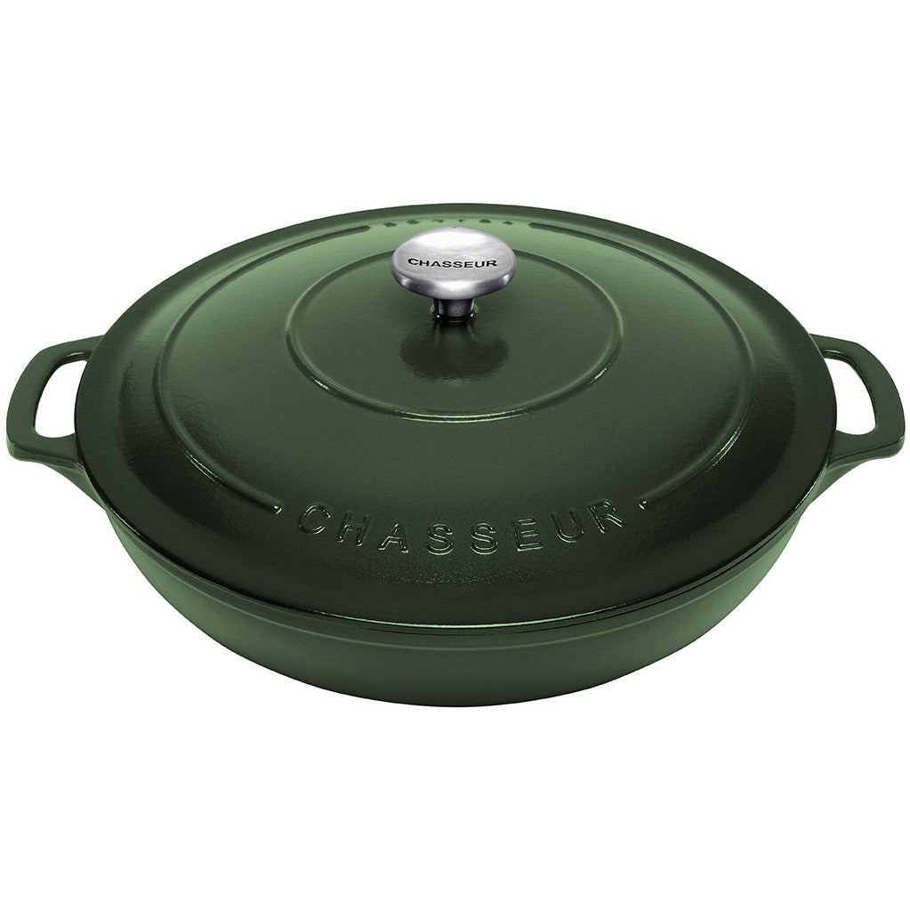 Chasseur Low Round Casserole 30cm Forest