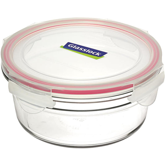 Glasslock Round Food Container Oven Safe - 450ml