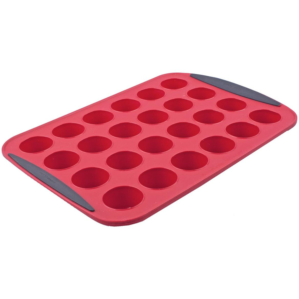 Daily Bake 24 Cup Mini Muffin Pan - Red