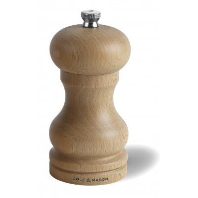 Cole & Mason Capstan Salt Mill - Beechwood