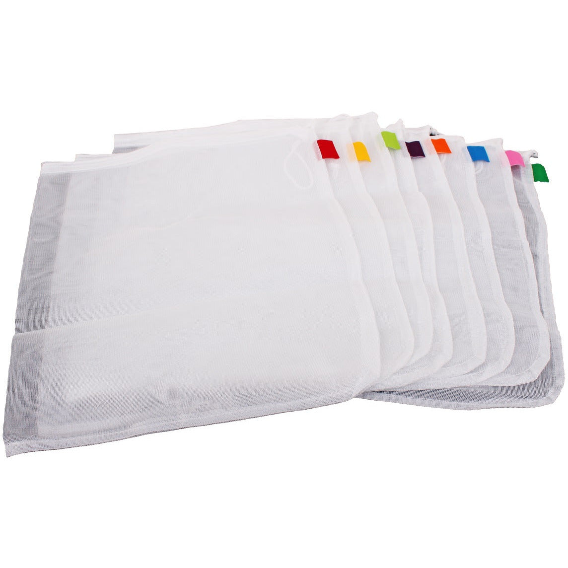 Appetitio Mesh Produce Bags - Set of 8 with Pouch