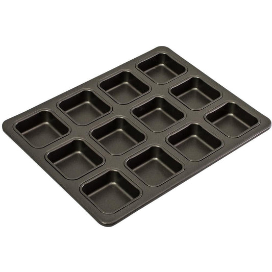 Bakemaster Square Brownie Pan - 12 Cup 34cm x 26cm