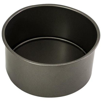 Bakemaster Loose Base Round Deep Cake Pan - 18cm x 8cm