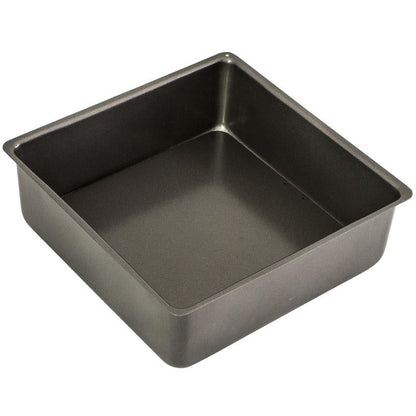 Bakemaster Loose Base Square Cake Pan 20cm x 7cm