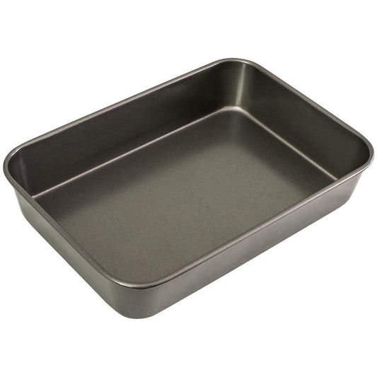 Bakemaster Large Deep Roast Pan - 39cm x 28cm x 7cm