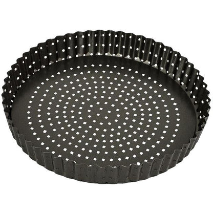 Bakemaster Perfect Crust Loose Base Quiche Pan - 25cm x 3.5cm