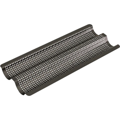 Bakemaster Perfect Crust Baguette Tray - 39cm x 16cm