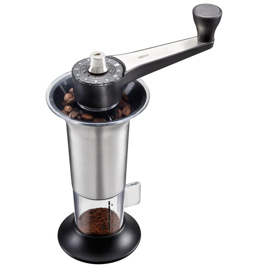 Gefu Lorenzo Coffee Grinder - Clear/Black