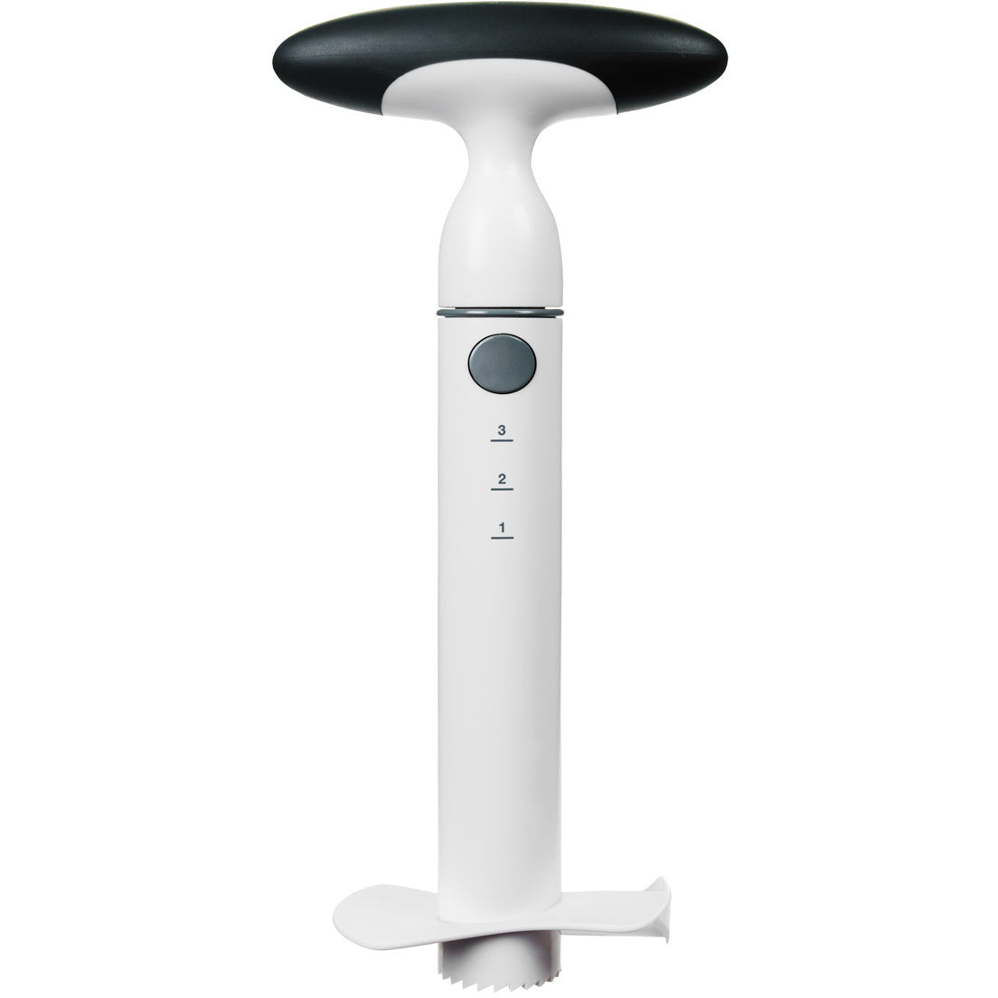 Ratcheting Pineapple Slicer White