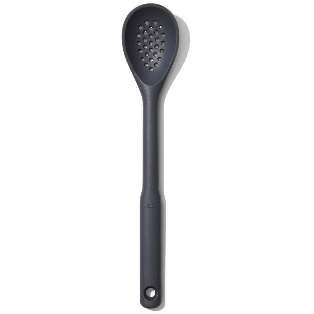 Oxo Good Grips Silicone Slotted Spoon - Peppercorn