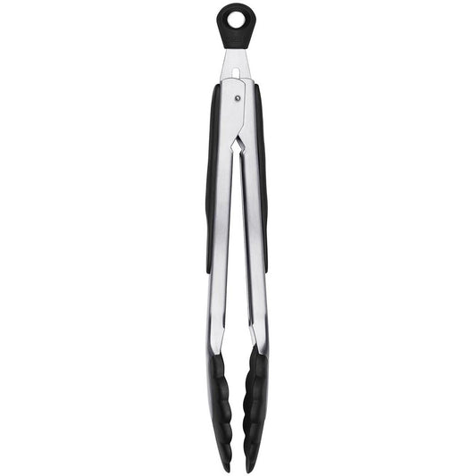 Oxo Tongs With Nylon Heads - 23cm Stainless Steel