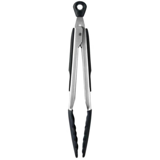 Oxo Tongs with Silicone Heads - 23cm Stainless Steel