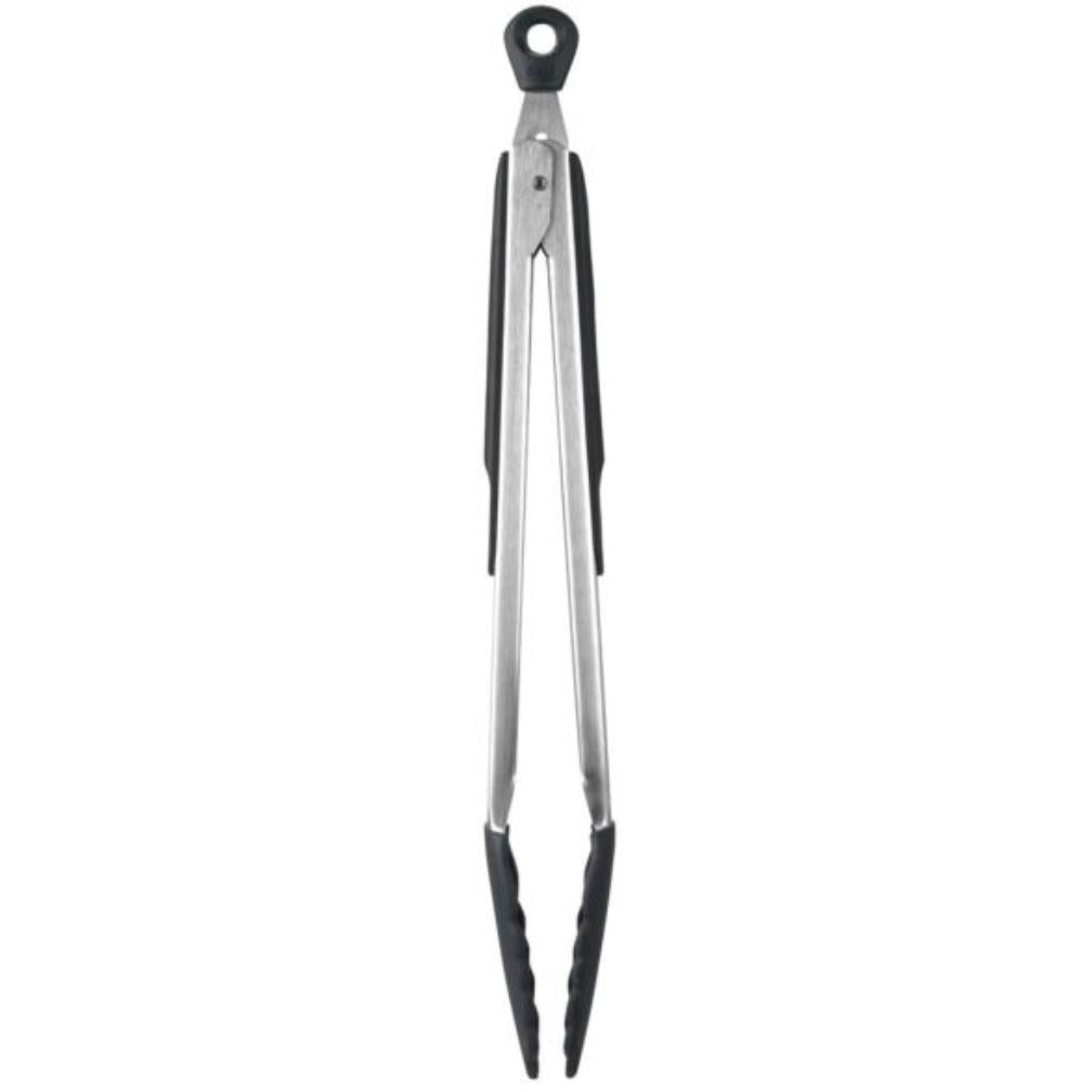Oxo Tongs with Silicone Heads - 30cm Stainless Steel