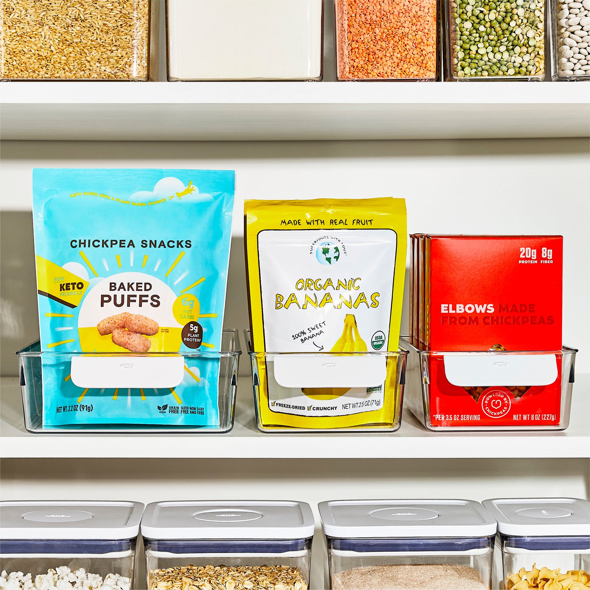 Oxo Good Grips Fridge Bin in Pantry