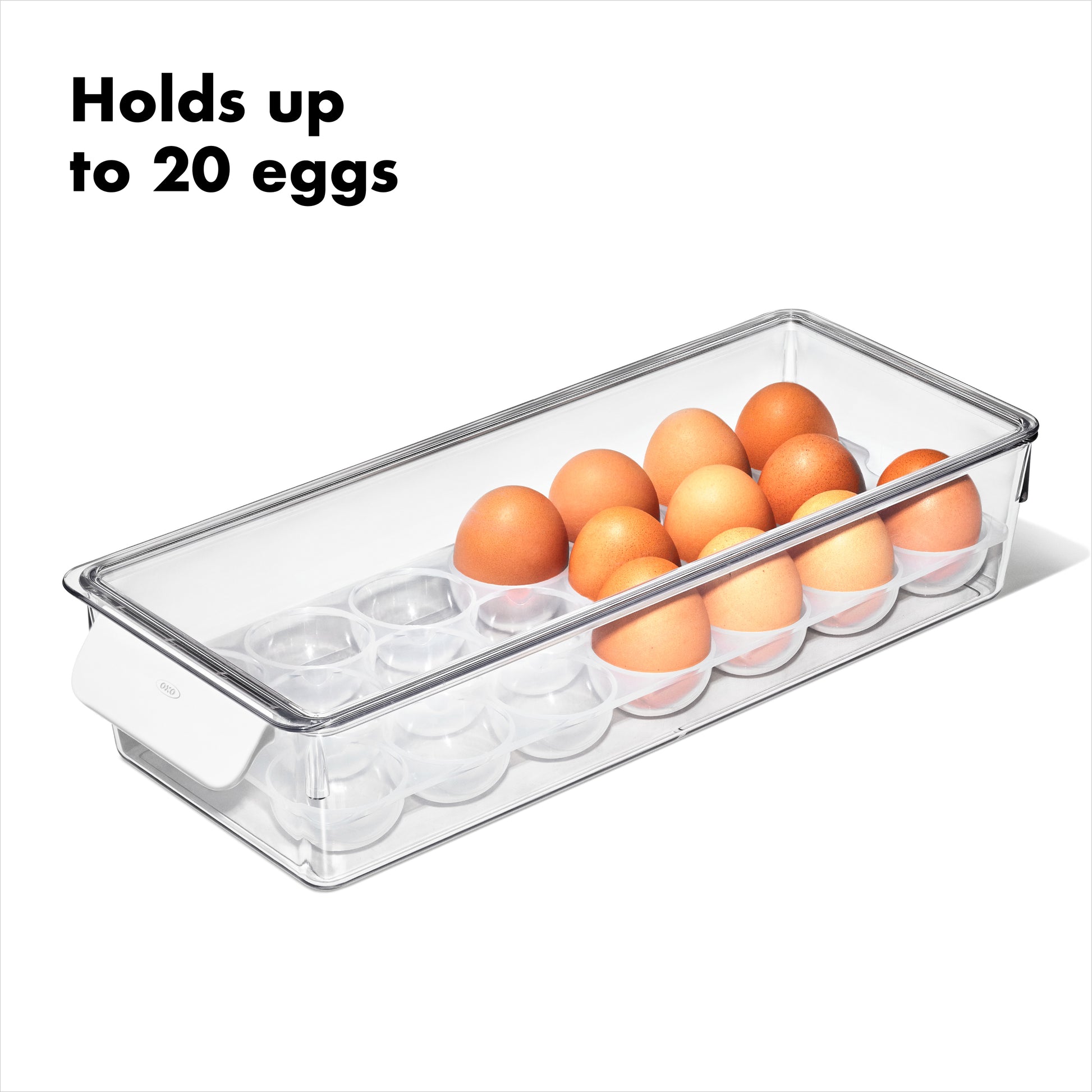Oxo Egg Bin holds up to 20 Eggs