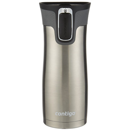 Contigo Westloop Autoseal 473ml Bottle - Stainless Steel