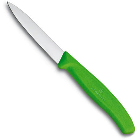 Victorinox 8cm Paring Knife Pointed Tip - Green