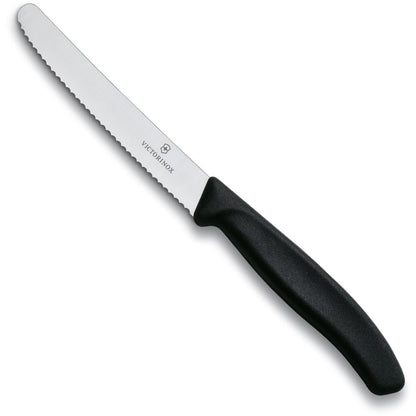 Victorinox Tomato & Sausage Knife 11cm - Black