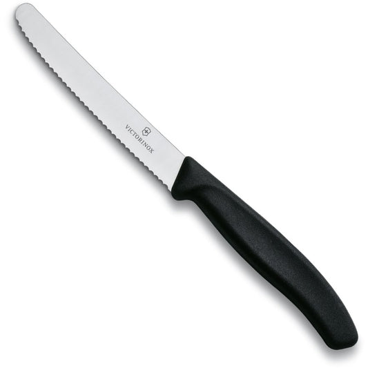 Victorinox Tomato & Sausage Knife 11cm - Black