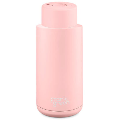 Frank Green Ultimate Ceramic Reusable Bottle 34oz - Blushed
