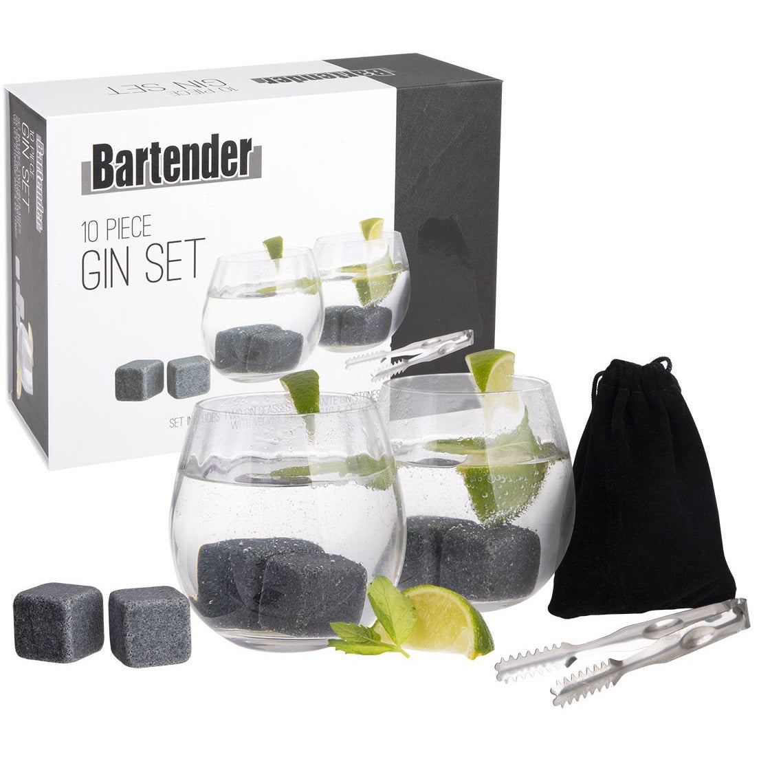 Bartender 10 Piece Gin Set