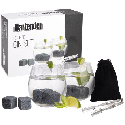 Bartender 10 Piece Gin Set