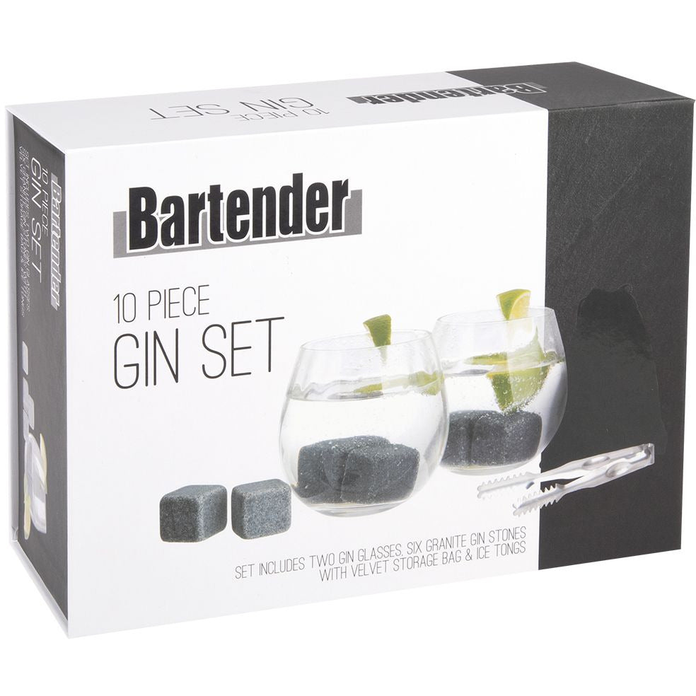 Bartender 10 Piece Gin Set