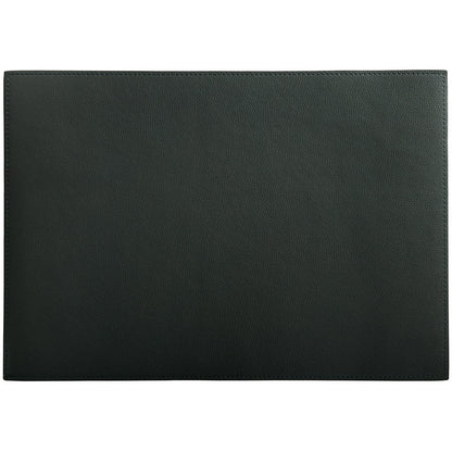 Maxwell and Williams Table Accents Leather Look Cowhide Placemat 43x30cm Charcoal
