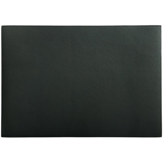 Maxwell and Williams Table Accents Leather Look Cowhide Placemat 43x30cm Charcoal
